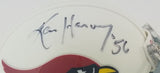 Ken Harvey Signed Arizona Cardinals Mini Helmet (JSA COA) 4xPro Bowl 1994-1997