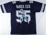 Leighton Vander Esch Signed Cowboys Jersey (Beckett COA) Dallas 2018 #1 Drft Pk