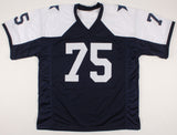 Tony Casillas Signed Cowboys Jersey (JSA) 2xSuper Bowl Champion (XXVII,XXVIII)