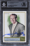 Jim Nantz Authentic Signed 2011 Topps Allen & Ginter #187 Card BAS Slabbed