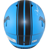Jameson Williams Autographed Detroit Lions F/S Rave Helmet Beckett 51300