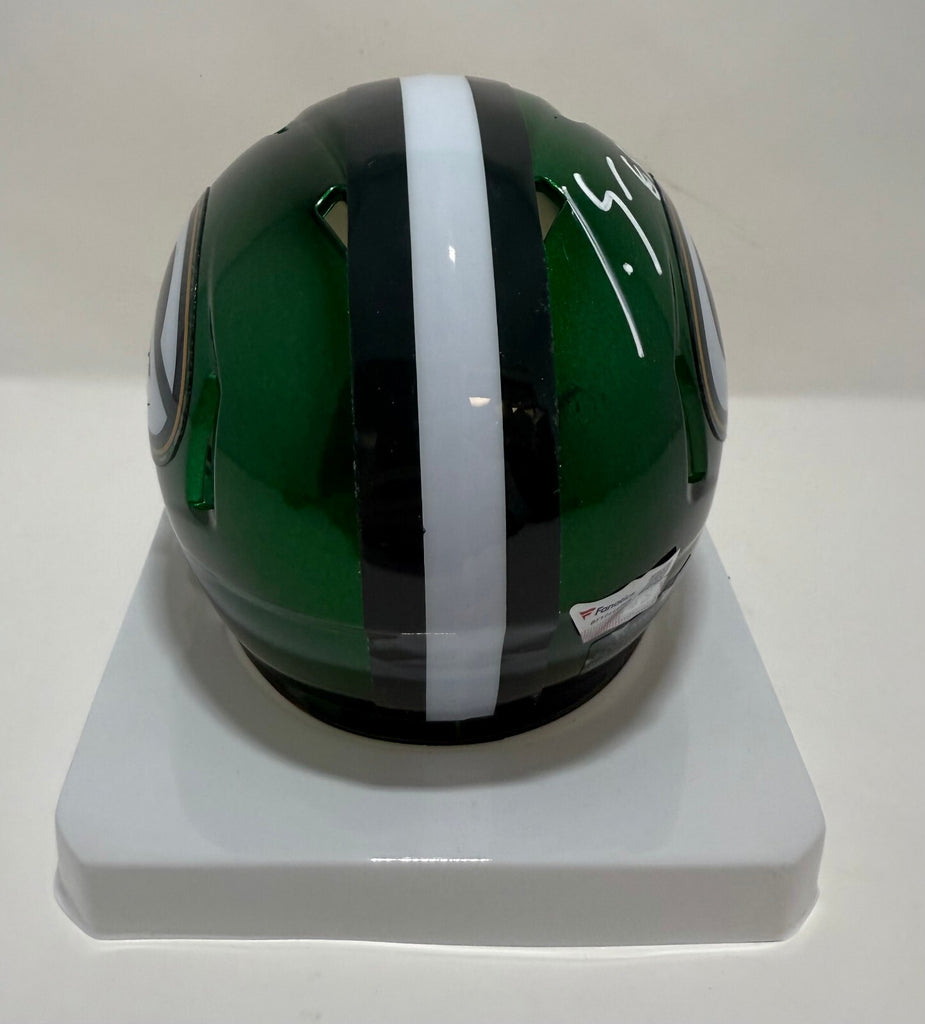 Packers Tight End LUKE MUSGRAVE Signed FLASH Speed Riddell Mini Helmet ...