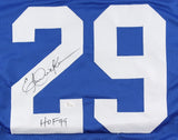 Eric Dickerson Signed Indianapolis Colts Jersey Inscribed "HOF 99" (JSA) All Pro