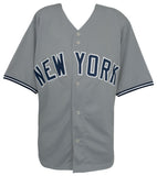 Roger Clemens (YANKEES) Signed Grey Custom Baseball Jersey - (JSA COA)