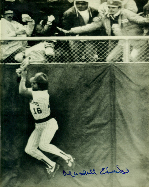 Milwaukee Brewers MARSHALL EDWARDS Signed 8x10 Photo #4 AUTO 1982 World Series