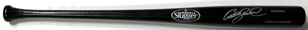 Cubs Manager CRAIG COUNSELL Signed Louisville Slugger Black Bat AUTO - BAS