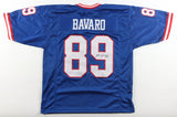 Mark Bavaro Signed New York Giants Blue Jersey (JSA) 2xSuper Bowl Champion/ T.E.