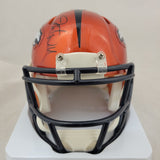 JAVONTE WILLIAMS SIGNED DENVER BRONCOS FLASH SPEED MINI HELMET BECKETT QR