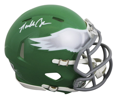 Eagles Randall Cunningham Signed 2023 On-Field Alt Speed Mini Helmet BAS Witness