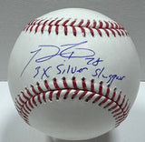 Brewers PRINCE FIELDER Signed Official MLB Baseball w/ "Silver Slugger" AUTO JSA