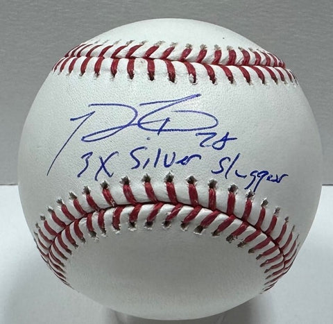 Brewers PRINCE FIELDER Signed Official MLB Baseball w/ "Silver Slugger" AUTO JSA