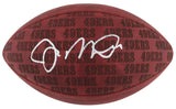 49ers Joe Montana Signed "The Duke" Team Showcase Football W/ Case Fanatics