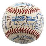 1997 White Sox (33) Thomas, Baines, Guillen Signed Oal Baseball BAS #AC01896