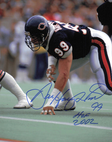 Dan Hampton Autographed Signed 8x10 Photo Chicago Bears "HOF 2002" SKU #247482