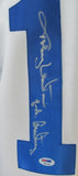 Johnny Unitas HOF Signed/Inscribed Colts Custom Football Jersey PSA/DNA 210041