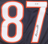 Emery Moorehead Signed Chicago Bears Jersey (Beckett) Super Bowl XX Tight End