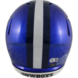 Emmitt Smith Autographed Dallas Cowboys Authentic Flash Helmet Beckett 49570
