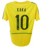 Ricardo Kaka Signed Team Brazil Jersey (Beckett) Attacking Midfielder 2002/ 2016