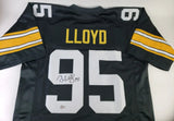 Greg Lloyd Signed Pittsburgh Steelers Jersey (Beckett) 3xAll Pro Linebacker