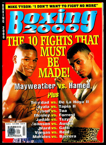 Floyd Mayweather Jr. Autographed Signed Magazine Beckett BAS QR #BM37881