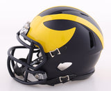 Tyrone Wheatley Signed Michigan Wolverines Mini Helmet (Beckett) N. Y. Giants RB
