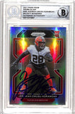 Jeremiah Owusu-Komamoah Signed 2021 Panini Silver #389 Beckett 38724