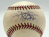 Jim Palmer Autographed Baseball Inscribed "HOF 1990" JSA COA