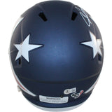 Andre Johnson Autographed Houston Texans F/S AMP Helmet Beckett Witness 55454