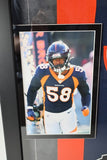 Von Miller Autographed Denver Broncos Navy Jersey Deluxe Framed Beckett COA