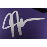 Justin Jefferson Autographed Minnesota Vikings F/S Helmet Beckett Witness 50133