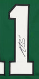 AJ Brown Philadelphia Eagles Signed Kelly Green Nike Game Jersey BAS