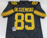 Gunner Olszewski Signed Pittsburgh Steelers Jersey (Beckett) Ex-Bimidji State WR