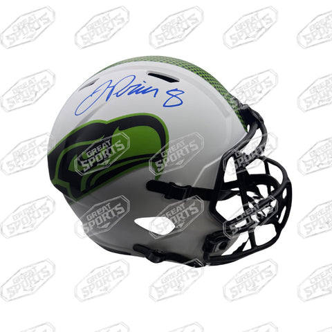 JADARIAN PRICE SIGNED SEAHAWKS F/S LUNAR ECLIPSE SPEED REPLICA HELMET BECKETT