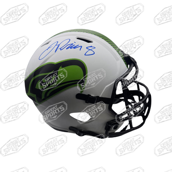 JADARIAN PRICE SIGNED SEAHAWKS F/S LUNAR ECLIPSE SPEED REPLICA HELMET BECKETT