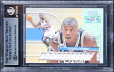 Magic Shaquille O'Neal Authentic Signed 1992 Ultra #328 Rookie Card BAS Slab 2