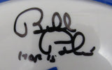 Bill Polian HOF Signed/Inscr Indianapolis Colts Mini Football Helmet JSA 213104