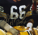 Ray Nitschke Signed Framed 8x10 Green Bay Packers Photo BAS