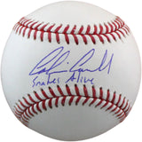 Corbin Carroll Signed Arizona Diamondbacks Baseball Snakles Alive Fanatics 54480