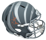 Boomer Esiason Autographed Cincinnati Bengals Full Size Slate Helmet Beckett