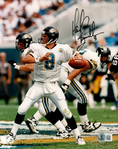 Mark Brunell Autographed/Signed Jacksonville Jaguars 8x10 Photo Beckett 57791