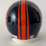 John Lynch Autographed/Inscribed "HOF '21" Denver Broncos Replica Helmet BAS COA