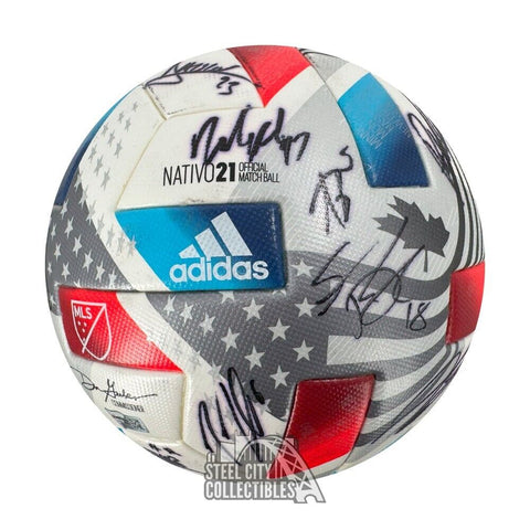 2021 Toronto FC Autographed Match Used Soccer Ball - BAS/Fanatics LOA (33 Sigs)