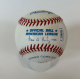 Al Kaline Autographed Official American League Baseball JSA COA