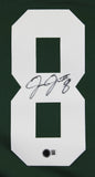 Packers Josh Jacobs Authentic Signed Green Nike Game Jersey BAS Witnessed