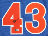 Brad Daugherty Signed Cleveland Cavaliers Jersey (Beckett) 1986 #1 Overall Pick