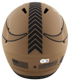 Vikings Randy Moss Signed Salute To Service II F/S Speed Rep Helmet BAS Witness