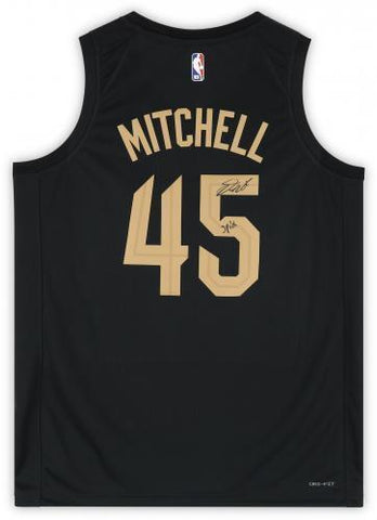 Autographed Donovan Mitchell Cavaliers Jersey