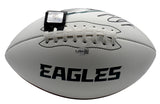Landon Dickerson Signed/Auto Philadelphia Eagles Logo Football JSA 209884