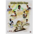 Murray, Palmer Johnson, Blair Signed Baltimore Orioles Unframed 16x20 MLB Photo