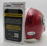 Charley Trippi Signed/Autographed Georgia Red Mini Football Helmet JSA 213505
